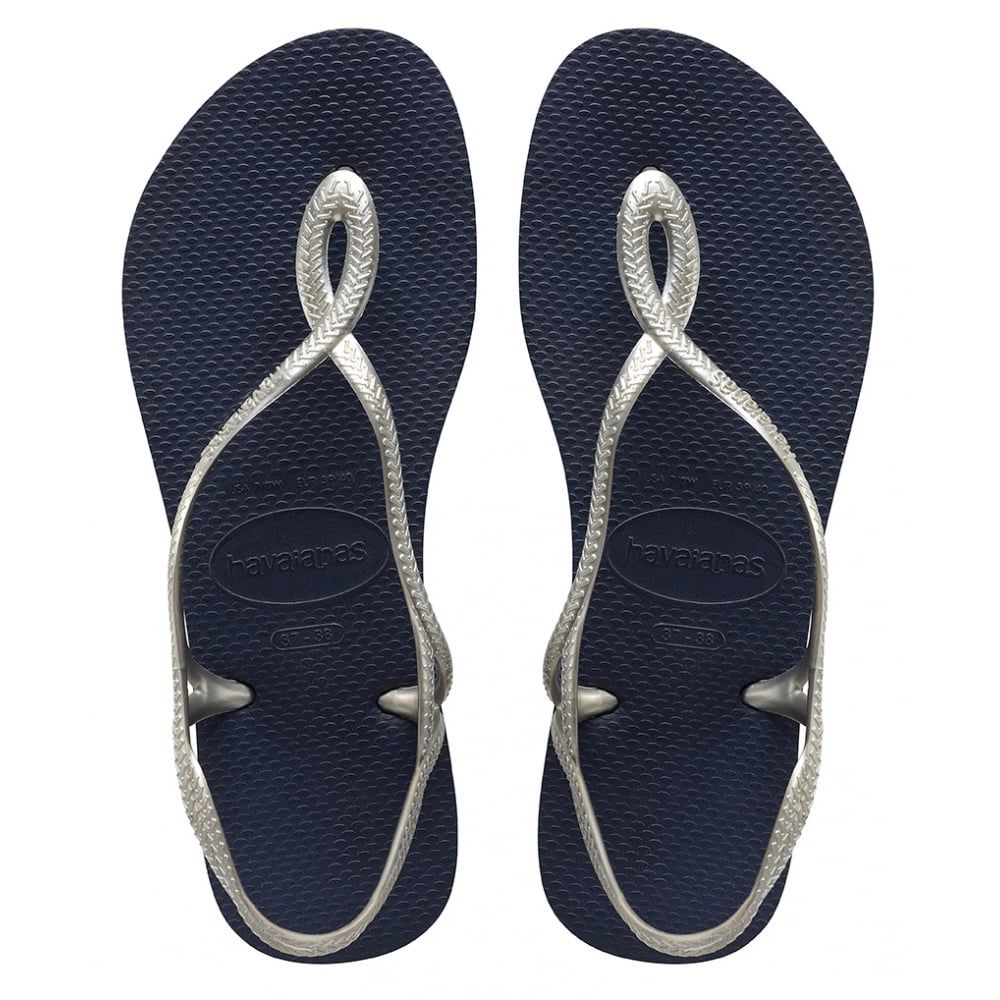 Slapi Havaianas LUNA pt Femei / 35/36 / Sur inchis photo 1 Slapi Havaianas LUNA pt Femei / 35/36 / Sur inchis photo 1